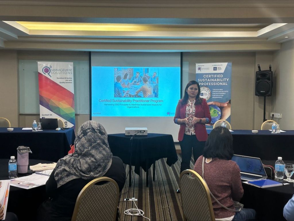 Emilia, CEO of Q3 Management Solutions opened the session welcoming the participants on the first day 